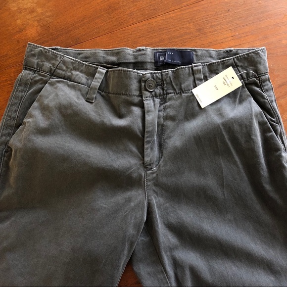 Gap Girlfriend Twill Striped Chinos - Picture 4 of 7